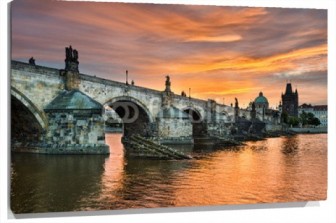 Lienzo Charles Bridge in Praga